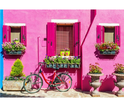 PUZZLE 500P - ILE DE BURANO - ITALIE