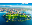 PUZZLE 1000P - VUE DE GIJON - LES ASTURIES, ESPAGNE