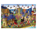 PUZZLE 1000P - FRANCOIS RUYER - FETE DES SORCIERES AU CHATEAU
