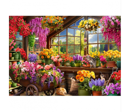 PUZZLE 500P - LA CABANE DE REMPOTAGE