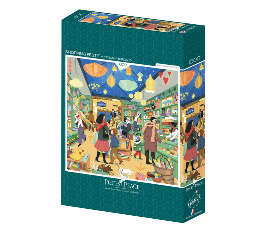 PUZZLE 1000P - SHOPPING FESTIF