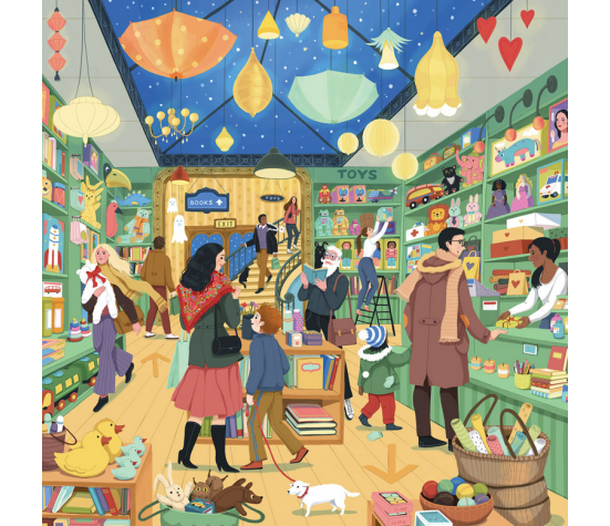 PUZZLE 1000P - SHOPPING FESTIF