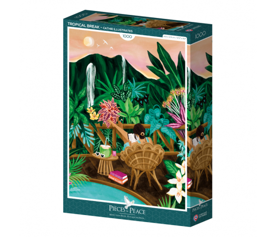 PUZZLE 1000P - PARENTHESE TROPICALE