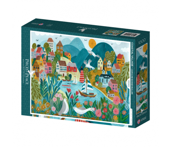 PUZZLE 1000P - VILLAGE COTIER