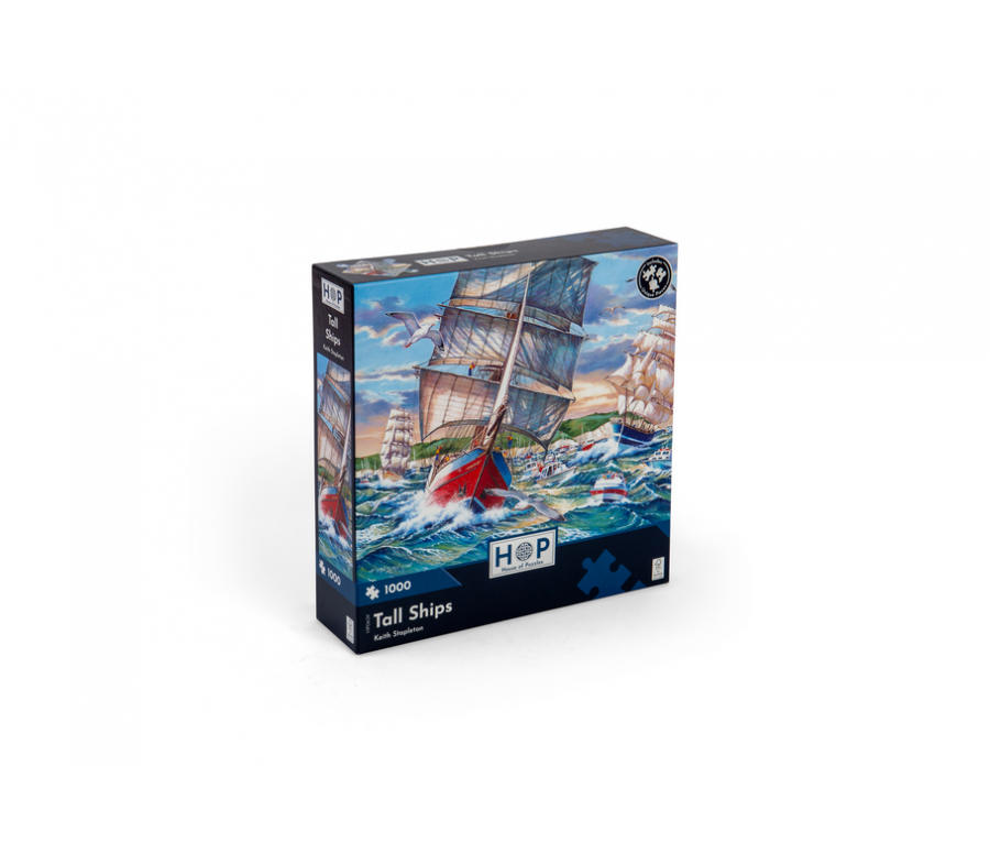 PUZZLE 1000P - GRANDS VOILIERS