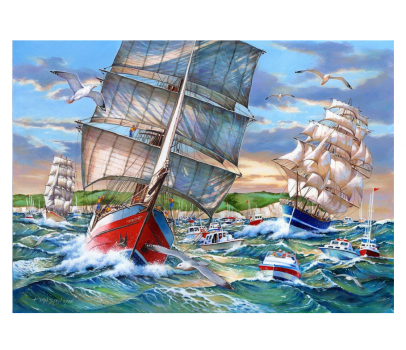 PUZZLE 1000P - GRANDS VOILIERS