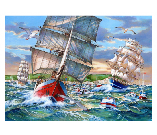 PUZZLE 1000P - GRANDS VOILIERS