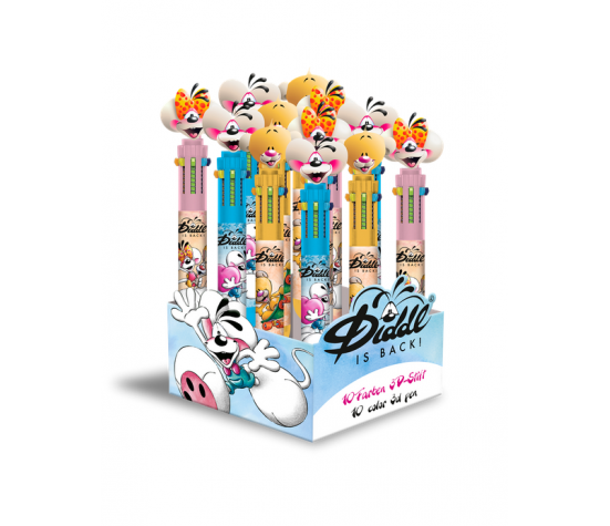 STYLO 3D 10 COULEURS DIDDL