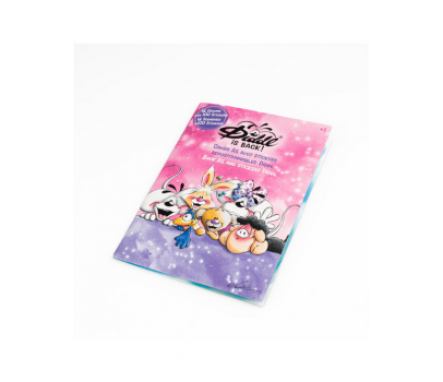 CAHIER AVEC STICKERS REPOSITIONNABLES A5 DIDDL