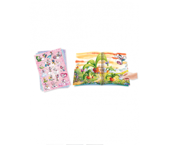 CAHIER AVEC STICKERS REPOSITIONNABLES A5 DIDDL