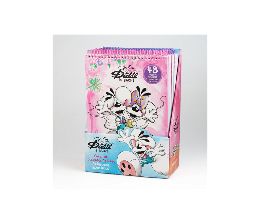 CAHIER DE COLORIAGE A4 DIDDL