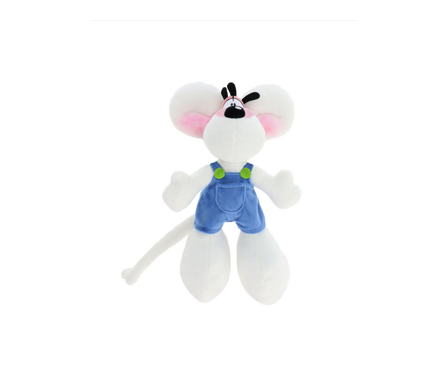 PELUCHE DIDDL EN SALOPETTE BLEUE 30CM