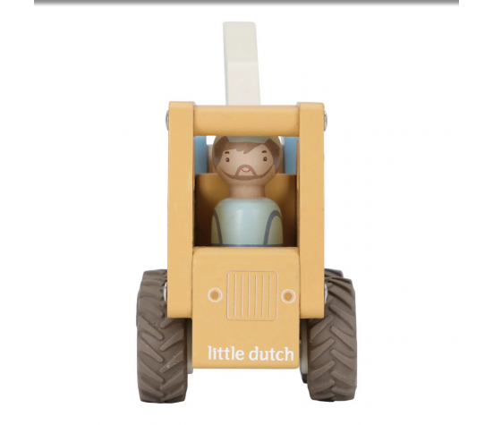 CAMION GRUE EN BOIS FSC