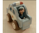 VOITURE DE POLICE EN BOIS FSC