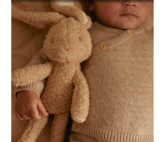 PELUCHE LAPIN - NEWBORN - 32 CM