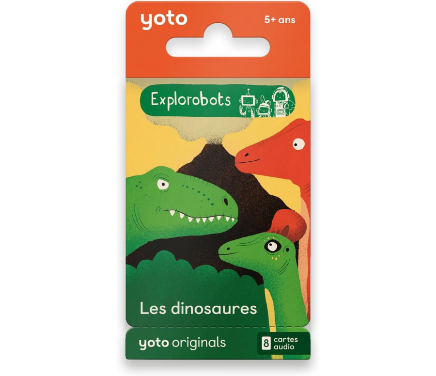 YOTO - EXPLOROBOTS : LES DINOSAURES YOTO - EXPLOROBOTS : LES DINOSAURES