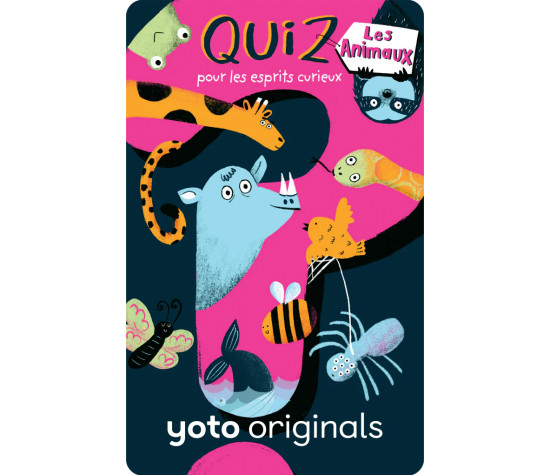 YOTO - QUIZ POUR LES ESPRITS CURIEUX : LES ANIMAUX