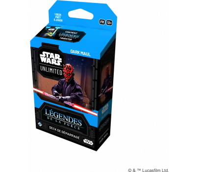 STAR WARS UNLIMITED - LEGENDES DE LA FORCE - DECK DARK MAUL