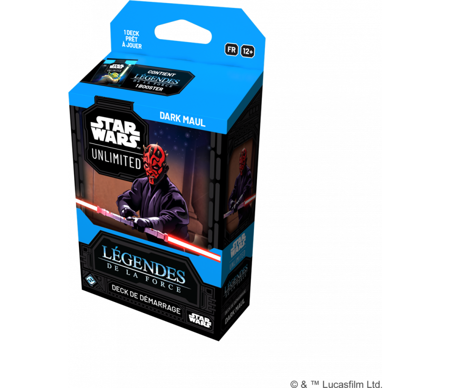 STAR WARS UNLIMITED - LEGENDES DE LA FORCE - DECK DARK MAUL