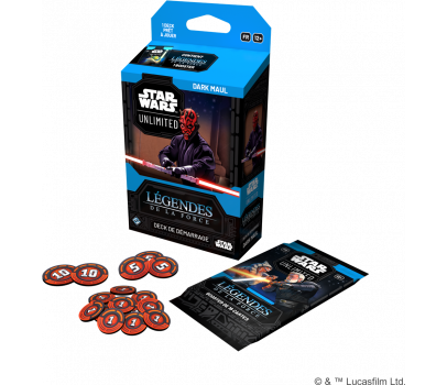 STAR WARS UNLIMITED - LEGENDES DE LA FORCE - DECK DARK MAUL