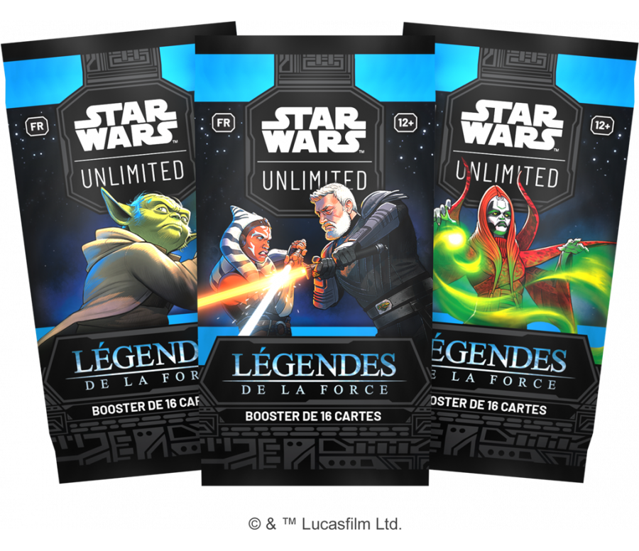 STAR WARS UNLIMITED - LEGENDES DE LA FORCE - BOOSTER STAR WARS UNLIMITED - LEGENDES DE LA FORCE - BOOSTER