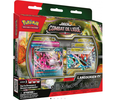 POKEMON - DECK COMBAT DE LIGUE LANSSORIEN EX