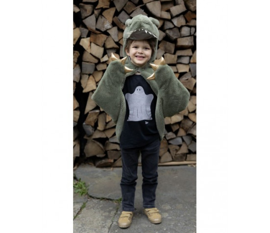 CAPE DE T-REX, DOUCE ET CALINE, VERT, TAIILE US 3-4