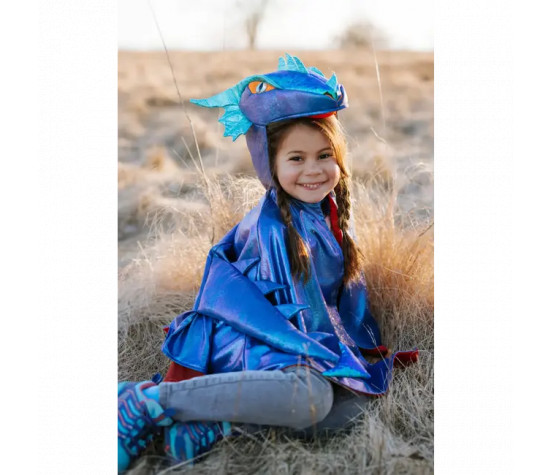 CAPE DE DRAGON, BLEU IRISE, TAILLE US 3-4