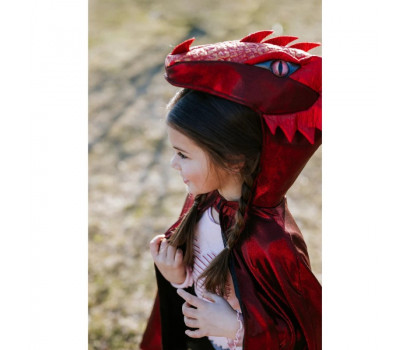 CAPE DE DRAGON, ROUGE IRISE, TAILLE US 5-6