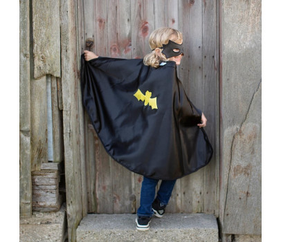 CAPE REVERSIBLE ARAIGNEE/CHAUVE-SOURIS AVEC MASQUE, TAILLE US 4-6 (2 PCS)