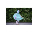 CAPE REVERSIBLE LICORNE/DRAGON, BLEU CLAIR, TAILLE US 5-6 CAPE REVERSIBLE LICORNE/DRAGON, BLEU CLAIR, TAILLE US 5-6