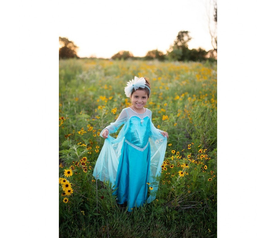 ROBE DE LA REINE DES GLACES, TAILLE US 5-6 ROBE DE LA REINE DES GLACES, TAILLE US 5-6