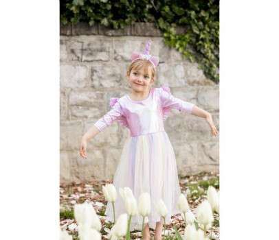 ROBE DE PEGASE AVEC COIFFE, TAILLE US 3-4 (2 PCS)