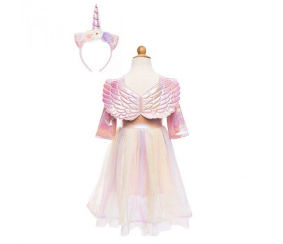 ROBE DE PEGASE AVEC COIFFE, TAILLE US 3-4 (2 PCS)