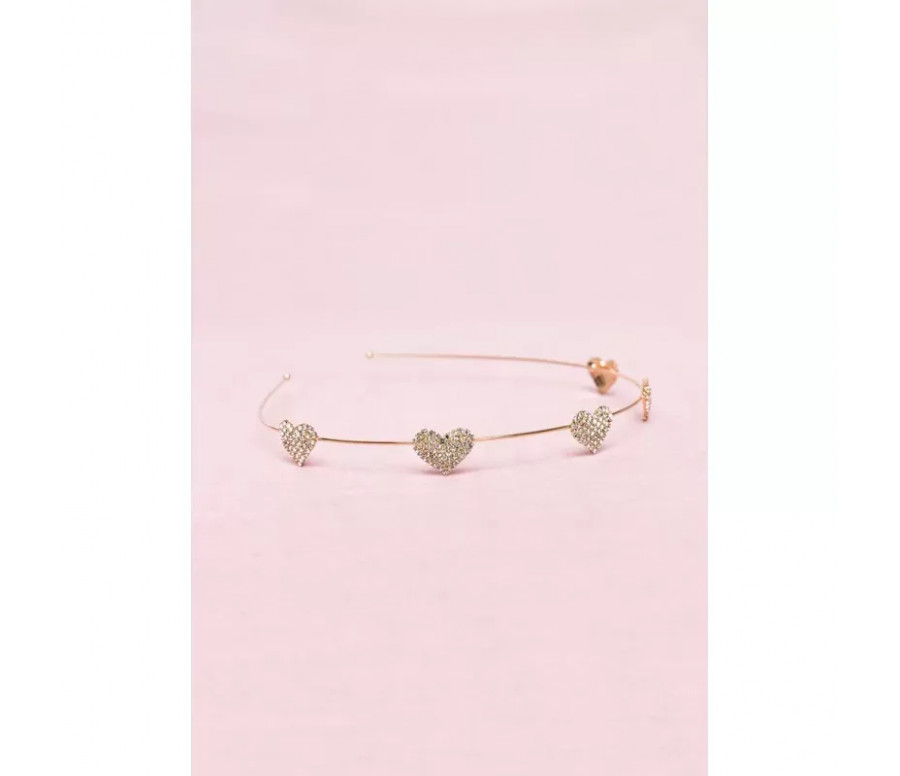 SERRE-TETE - BOUTIQUE RHINESTONE HEART