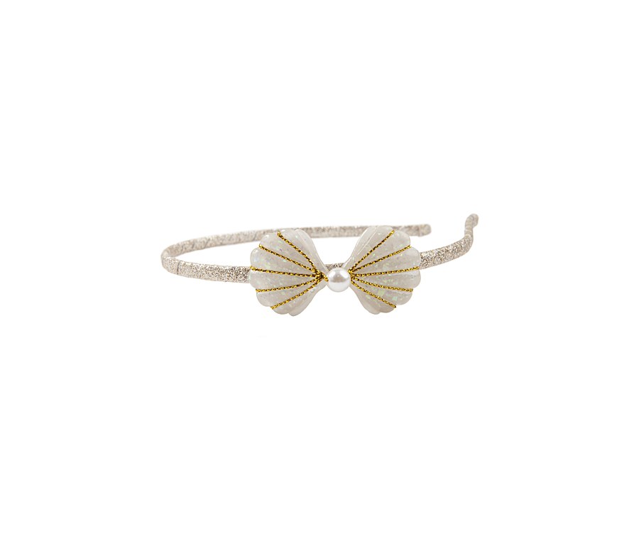SERRE-TETE BOUTIQUE GOLDEN MERMAID SHELL