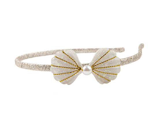 SERRE-TETE BOUTIQUE GOLDEN MERMAID SHELL