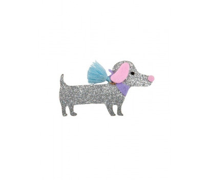 BARETTES BOUTIQUE DACHSHUND HAIRCLIP, 2 STYLES ASSORTIS
