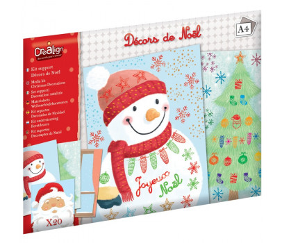 KIT 20 FEUILLES NOEL