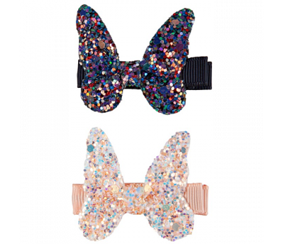 BARETTES BOUTIQUE ROCKSTAR BUTTERFLY, 2 STYLES ASSORTIS