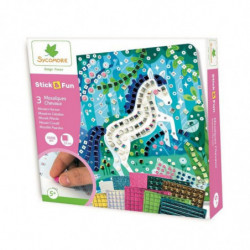 STICK AND FUN - MOSAIQUES CHEVAUX