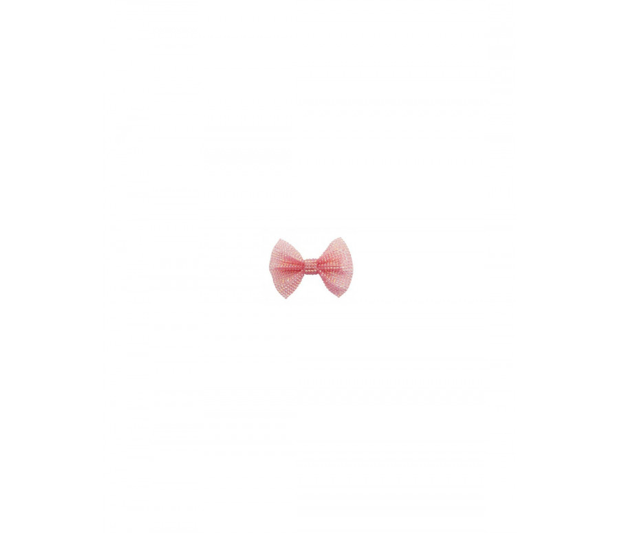 BARETTES BOUTIQUE PINK GEM BOW BARETTES BOUTIQUE PINK GEM BOW