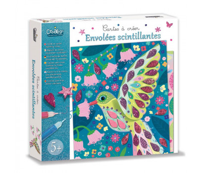 CARTES A CREER - ENVOLEES SCINTILLANTES