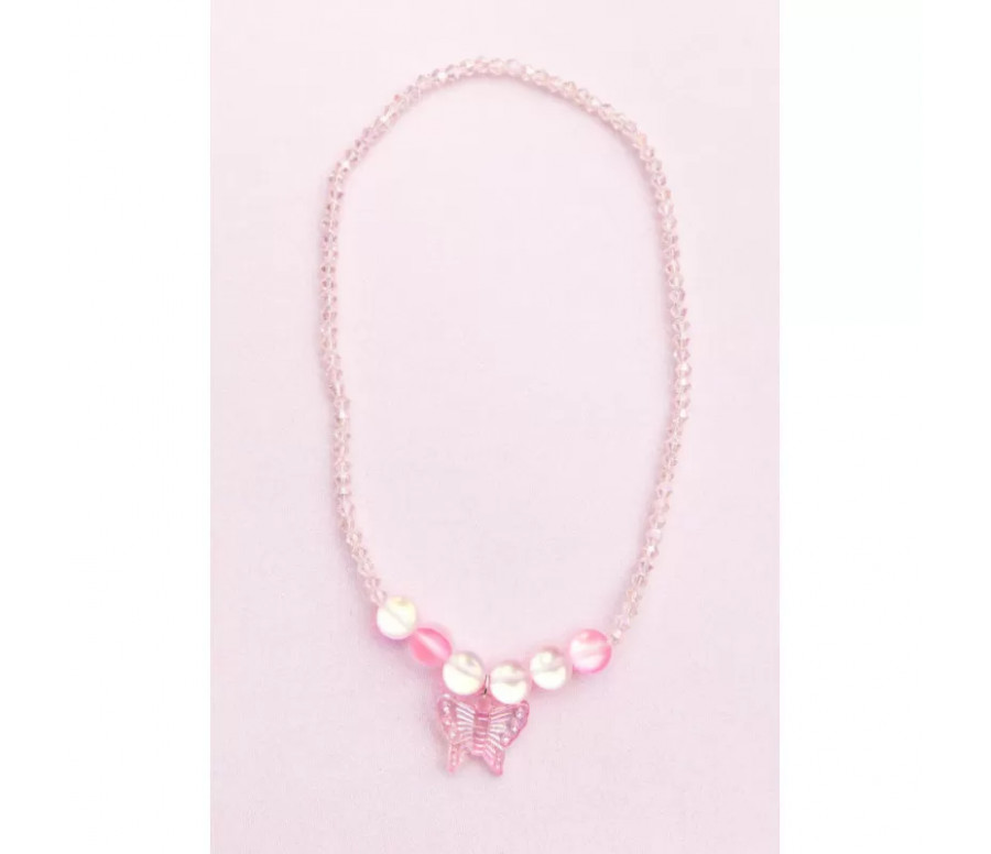 COLLIER BOUTIQUE HOLO PINK CRYSTAL