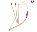 ARC EN BOIS + 3 FLECHES