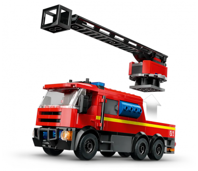 CITY - LA CASERNE ET LE CAMION DE POMPIERS