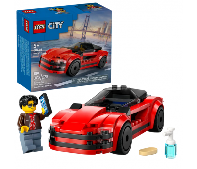 CITY - LA VOITURE DE SPORT ROUGE
