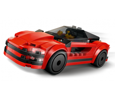 CITY - LA VOITURE DE SPORT ROUGE