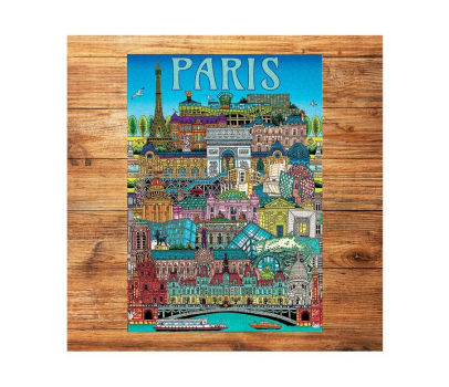 PUZZLE 500P - PARIS CITYSCAPE