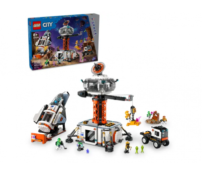 CITY SPACE - LA STATION SPATIALE ET LA BASE DE LANCEMENT DE FUSEES